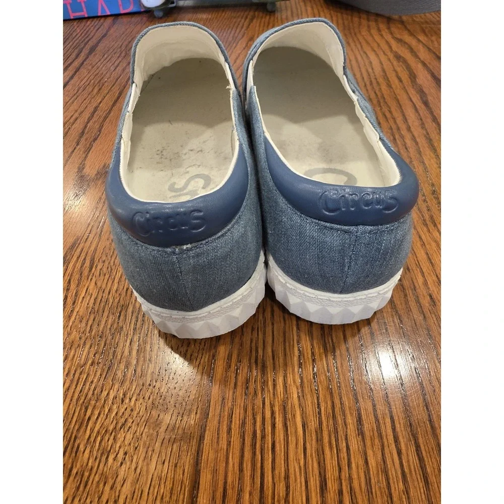Sam Edelman Circus Womens Shoes Leni Queen Bee Embroidered Espadrille EUC Sz 8.5
